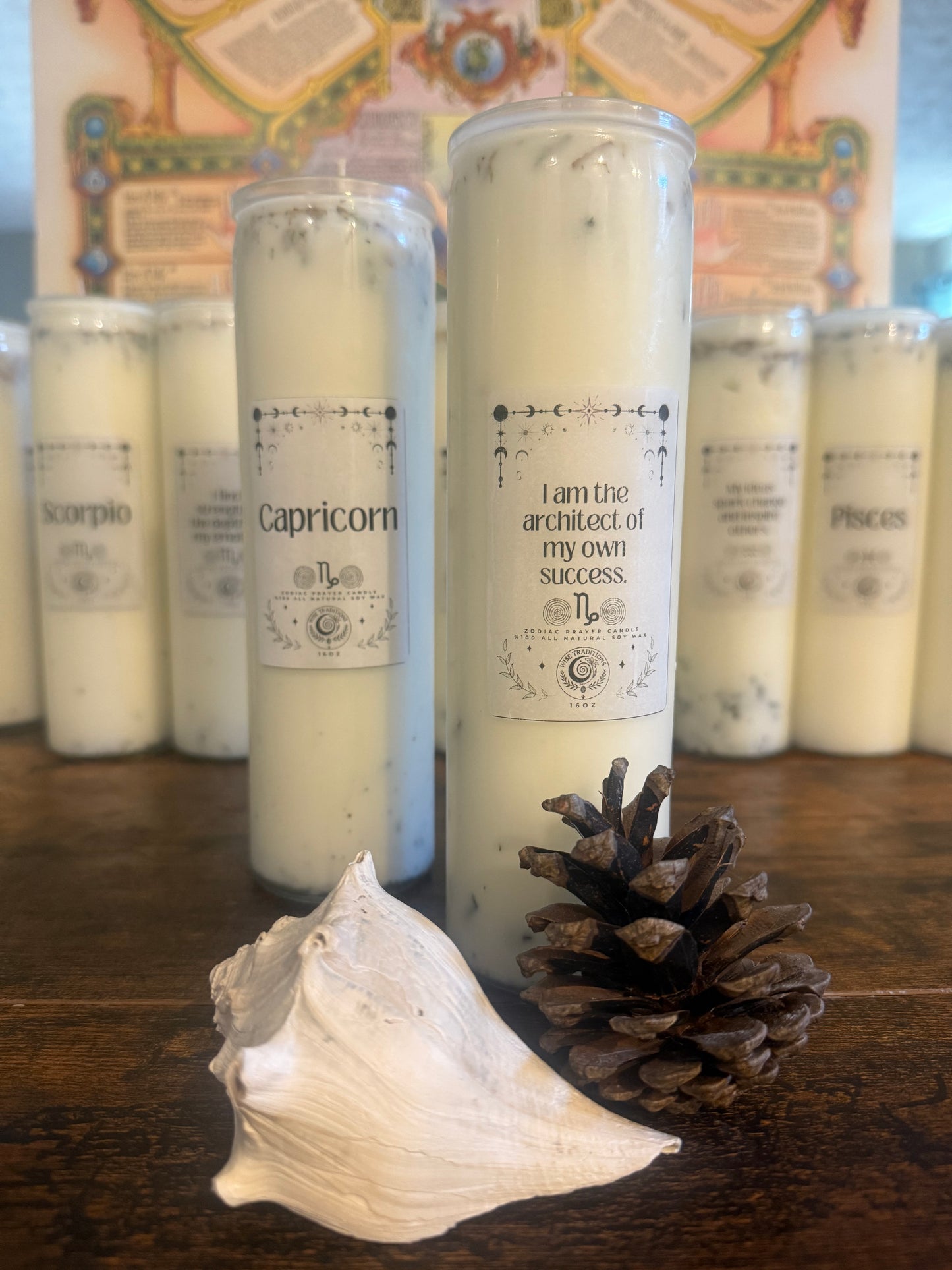 Zodiac Prayer Candle