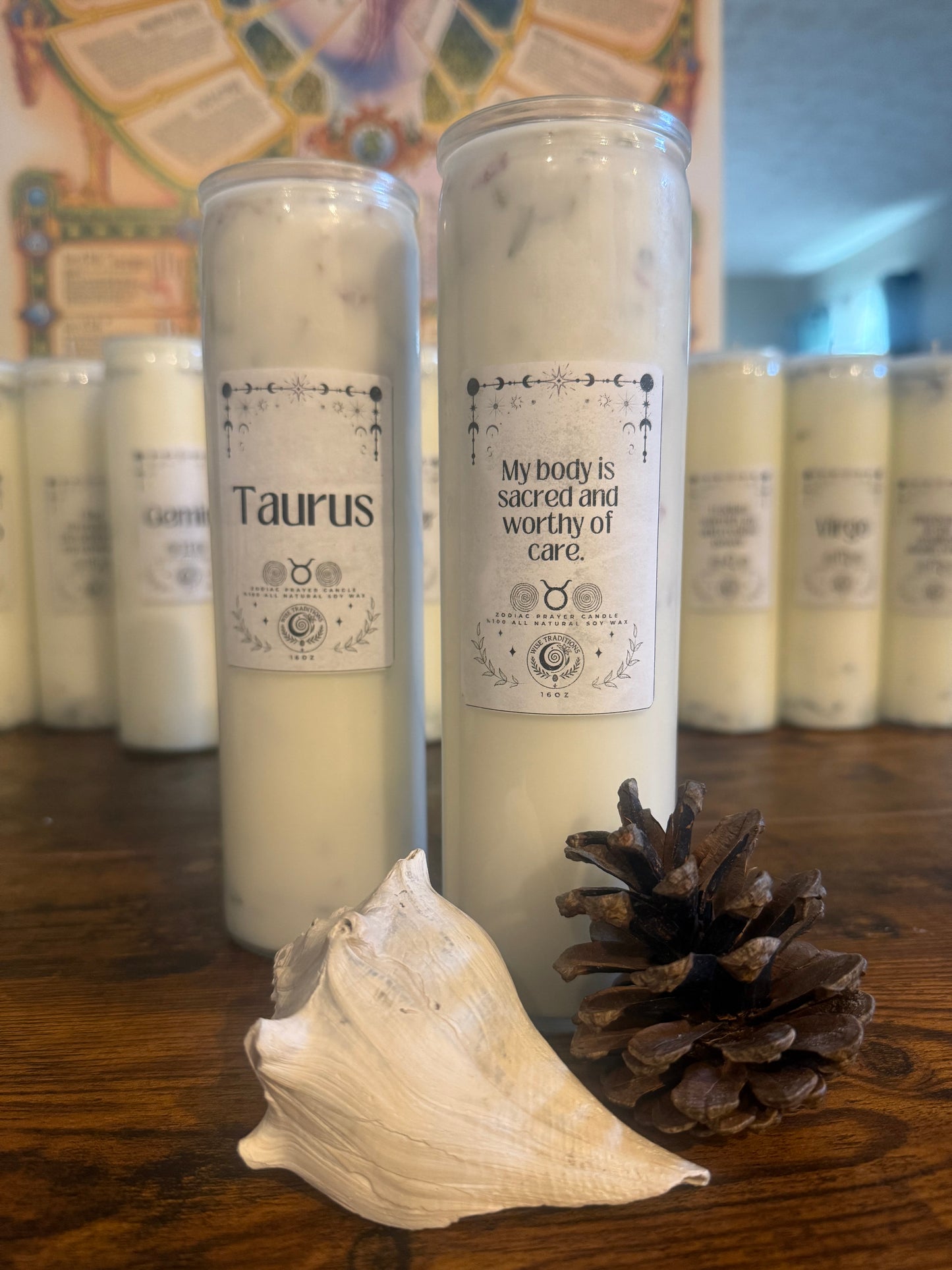 Zodiac Prayer Candle