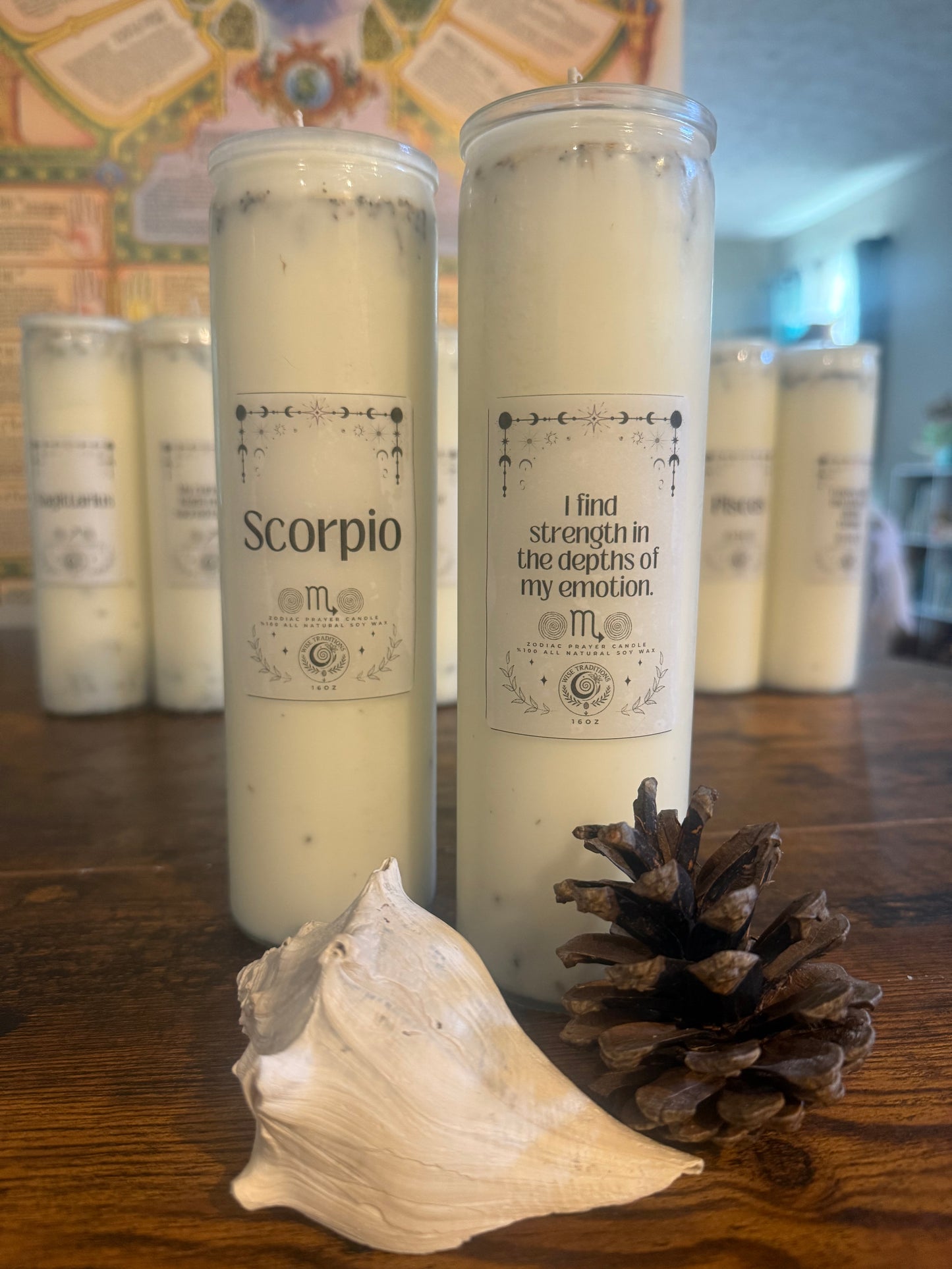 Zodiac Prayer Candle