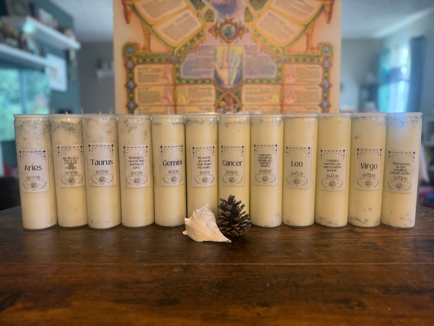 Zodiac Prayer Candle