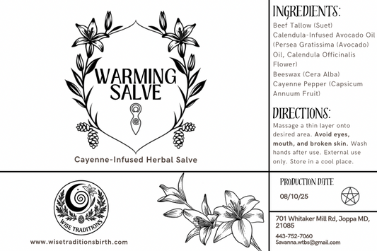 Cayenne Infused Herbal Salve