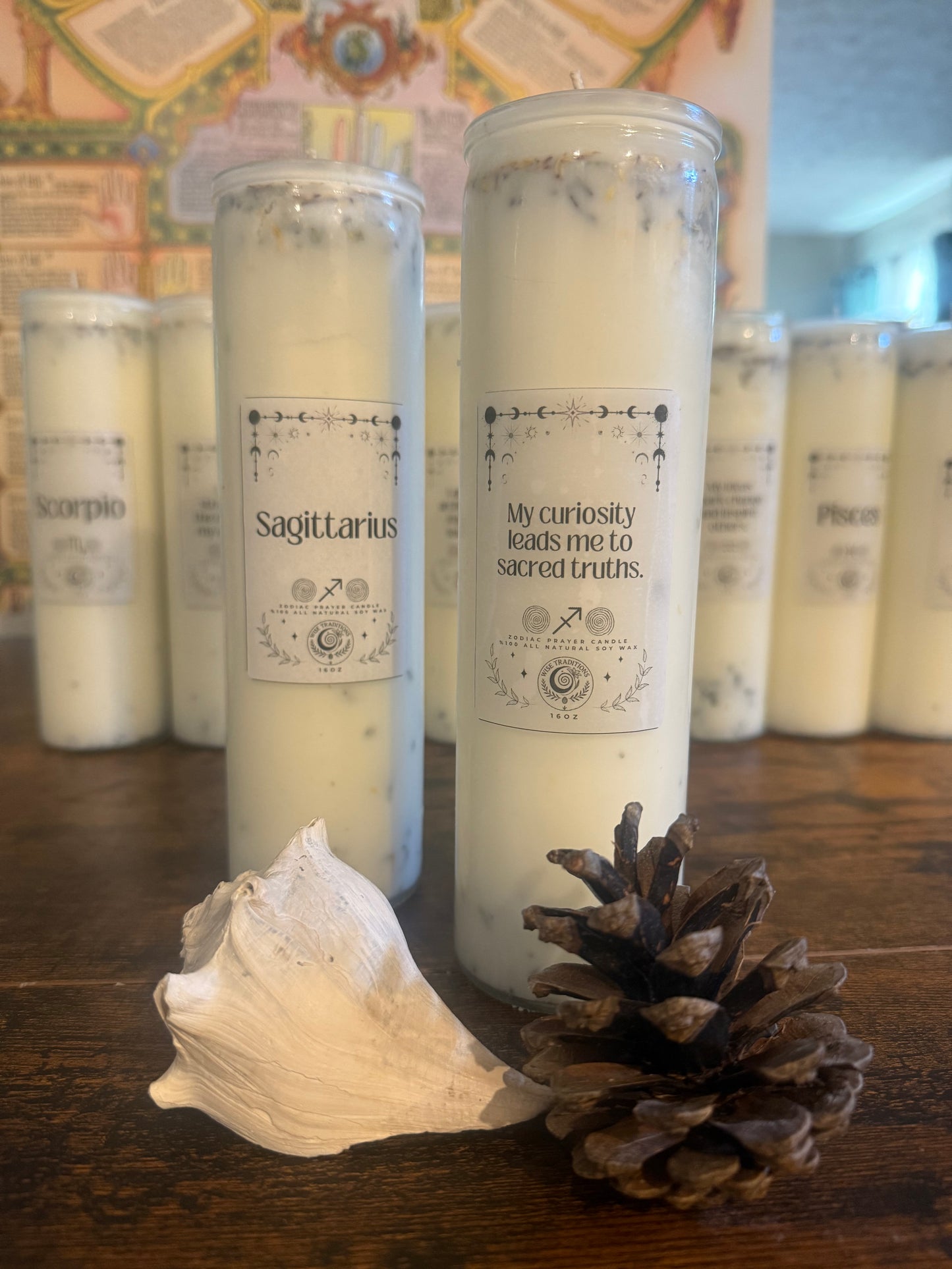 Zodiac Prayer Candle
