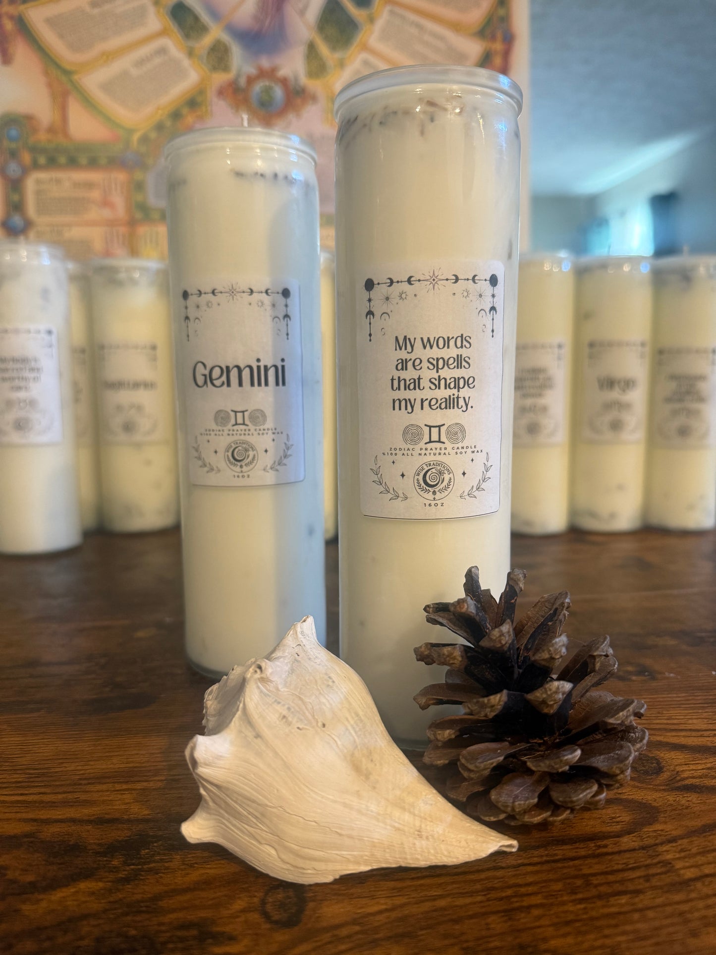 Zodiac Prayer Candle