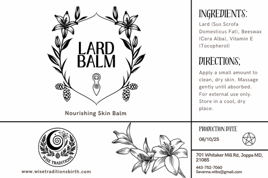 Lard Balm